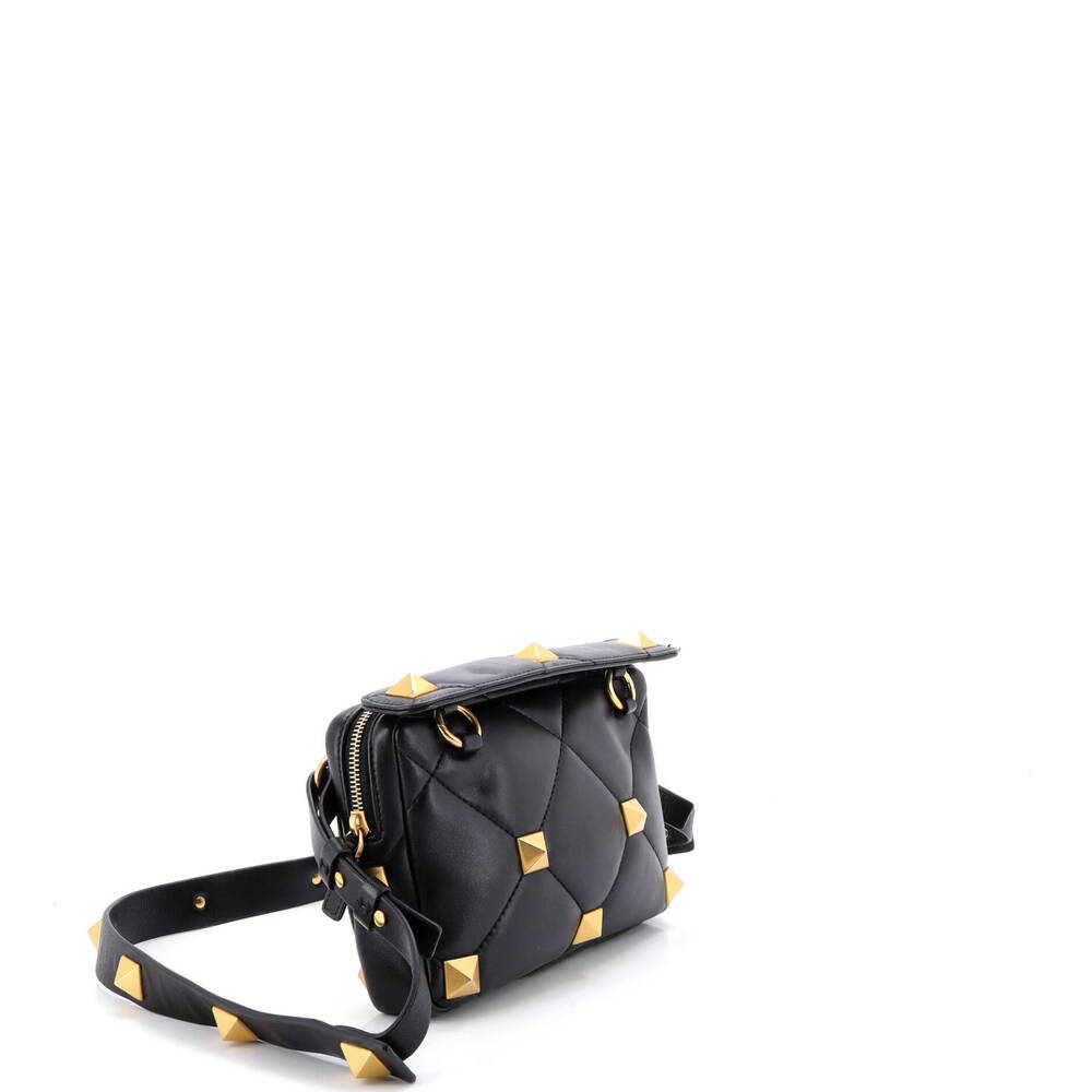 Valentino Garavani Small Roman Stud Crossbody Bag Quilted Leather - Picture 2 of 6